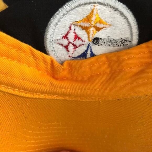 Pittsburgh Steelers hat NFL Team Apparel Snapback Black Cap - Picture 4 of 11